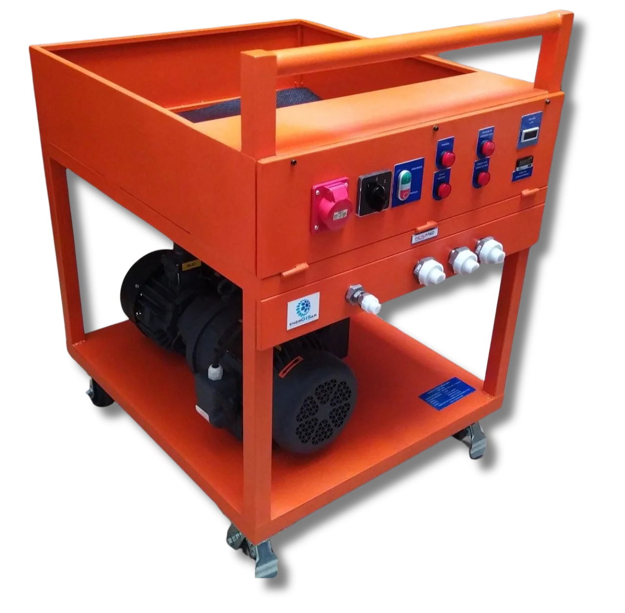 Equipo de vacío para compartimientos de gas fabricado por INCALMED